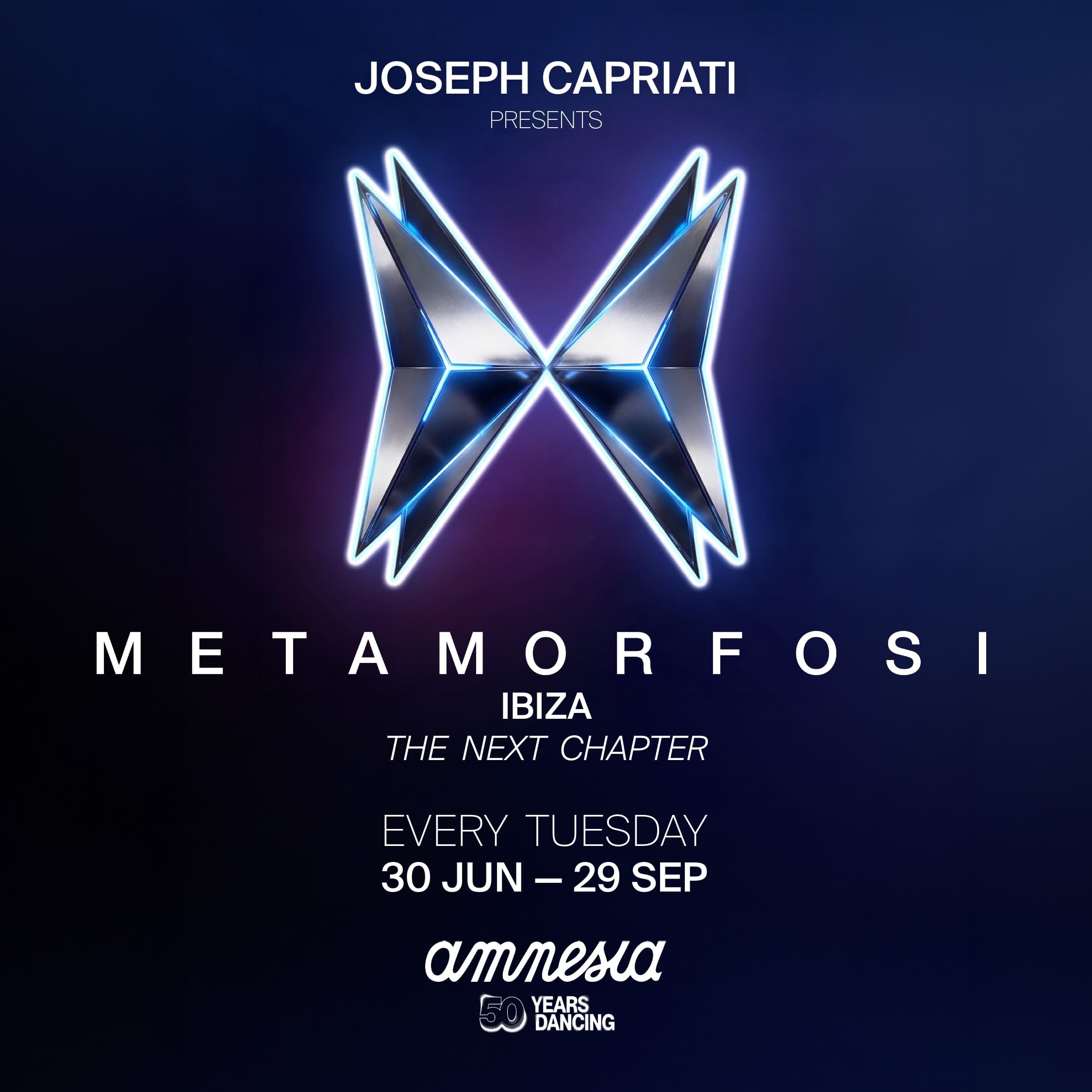 Joseph Capriati presents Metamorfosi Opening Party